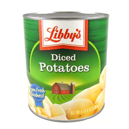 LIBBYS Potato Libby Diced 102 oz., PK6 F003710096225